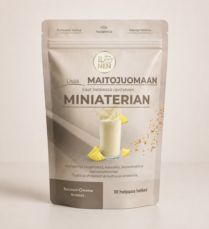 Miniateriaseos juomaan omena ananas 230 g