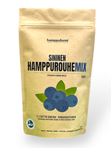 Blauer Hanf-Beeren-Mix 350 g – Hanfmehl mit Heidelbeere, Schwarzer Johannisbeere und Aronia